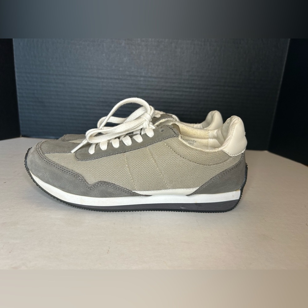 Madewell Athletic Casual Shoes in Washed Nubuck NH198 Gray Coastal Granite sz 7M